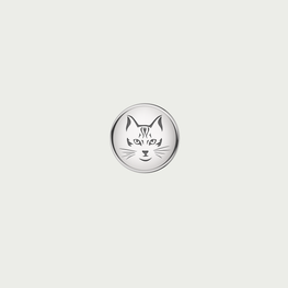 CAT Charm - Steel