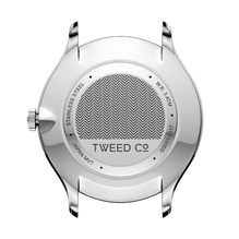 Limited edition engraving on the back of the Duncan 40 mm steel watch