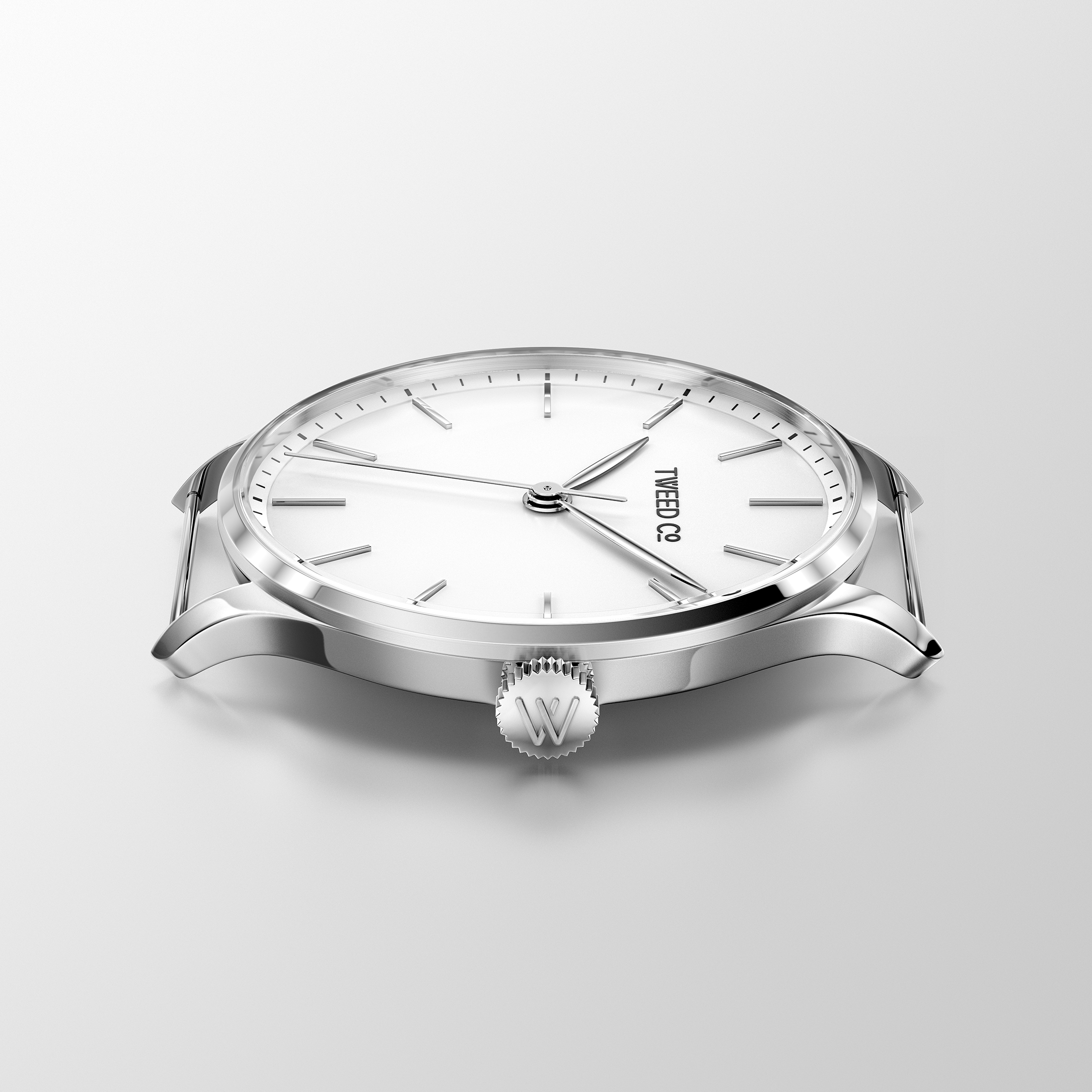 Profil montre Tweed Co boîtier acier 316 L , design élégant et de grande qualité