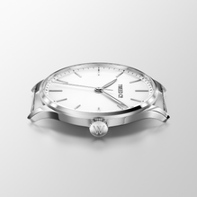 Boîtier en acier inoxydable et profil fin de la montre Vanessa 36 mm 