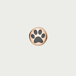 DOG PAW Charm - Rose Gold