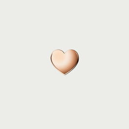 HEART Charm - Rose Gold